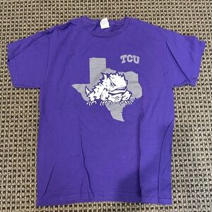 Purple TCU Graphic T-Shirt